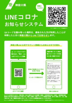 LINEコロナお知らせシステム